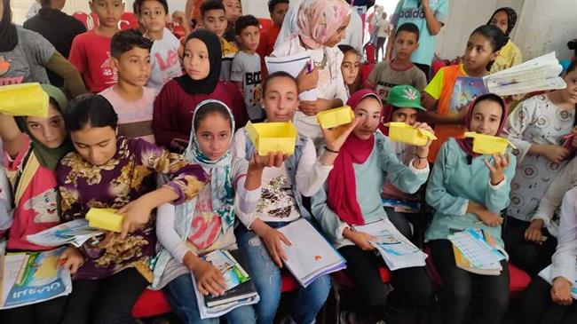 «حياة كريمة» 378 طفل وطفلة يستفيد من الأنشطة التثقيفية بكفر الدوار