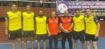 تنس الطاولة منتخب مصر للرجال يفوز بطولة إفريقيا 