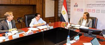 وزيرة التخطيط تلتقي الأمين العام المساعد للأمم المتحدة 