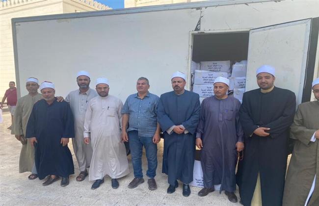 أوقاف مطروح تتسلم الدفعة الثانية من لحوم صكوك الأضاحي