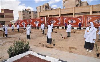 محافظ مطروح يطلق إشارة بدء تنفيذ المبادرة الرئاسية لزراعة 100 مليون شجرة
