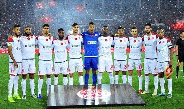 قائمة الوداد لمواجهة نهضة بركان فى السوبر الإفريقى 