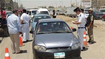 تحرير 2383 مخالفة عدم تركيب الملصق الإلكتروني خلال 24 ساعة 