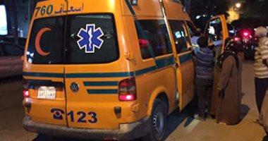 مصرع شخص مجهول الهوية فى حادث سير بصحراوى البحيرة