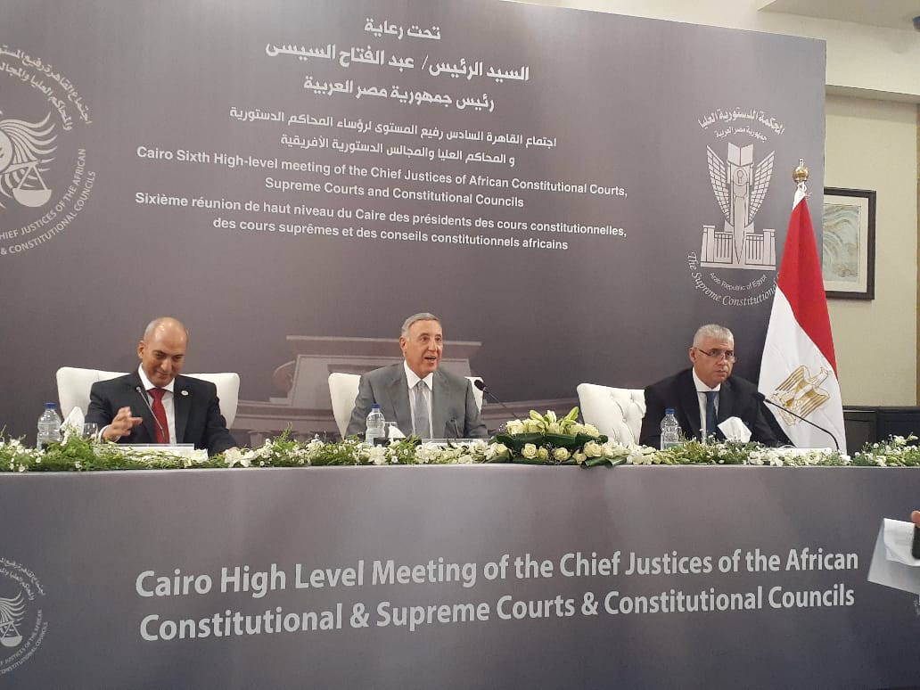 رئيس المحكمة الدستورية: الدولة المصرية قدمت الكثير منذ 30 يونيو وحتى الآن