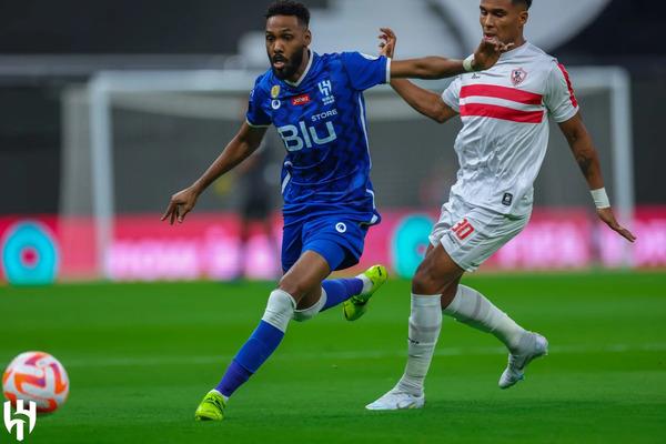 التعادل الإيجابي يحسم الشوط الأول بين الزمالك والهلال السعودي في كأس لوسيل