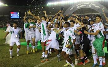   الجزائر تتوج ببطولة كأس العرب لكرة القدم تحت 17 عاما