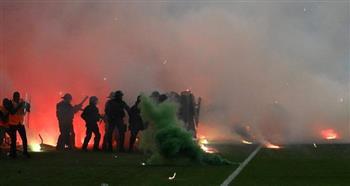 الإتحاد المغربي لكرة القدم يدين أحداث شغب نهائي كأس العرب