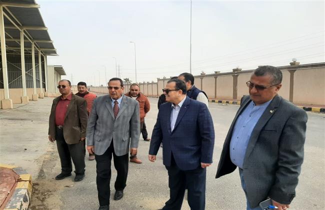 زيارة محافظ شمال سيناء لعدد من المشروعات الكبرى بالمحافظة 