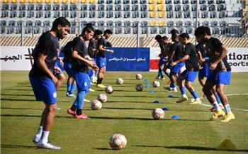 أسوان يخوض مرانه الأخير قبل مواجهة الزمالك