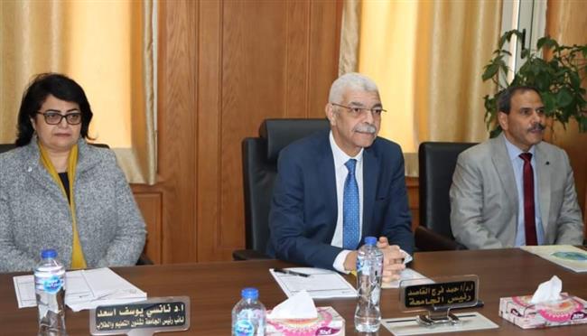 القاصد يشكر الرئيس السيسي على ثقته واختياره رئيسا لجامعة المنوفية 