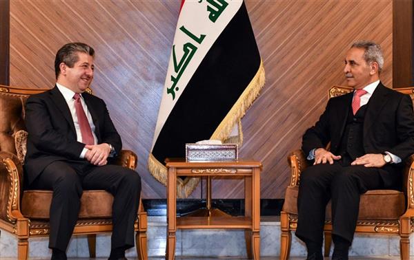 رئيسا مجلس القضاء وحكومة كردستان العراق يؤكدان ضرورة معالجة المشكلات العالقة بين بغداد وأربيل