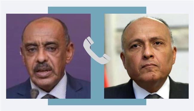 وزير الخارجية ونظيره السوداني يبحثان دفع المشروعات المشتركة