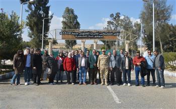   قيادة الجيش الثاني الميدانى تنظم زيارة لدارسي دورات المركز القومى للبحوث الإجتماعية والجنائية