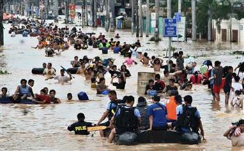   الفيضانات تشرد الآلاف في مدينة لاميتان الفلبينية