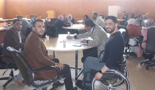 جامعة جنوب الوادي تنظم تدريب مساواة الإعاقة