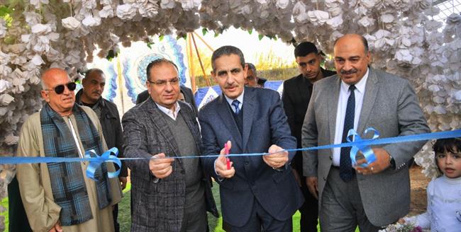 محافظ الغربية يفتتح ملعبين لكرة القدم بمركز طنطا