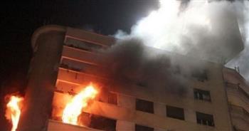  حريق يلتهم شقة سكنية فى منطقة المهندسين.. والحماية تتدخل 
