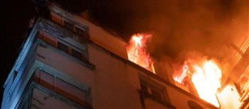   السيطرة على حريق شقة سكنية فى منطقة الطالبية