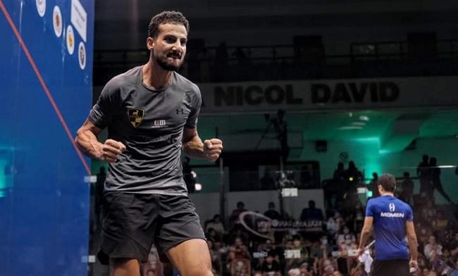 تأهل لاعب وادي دجلة مازن هشام إلى الدور ربع النهائي لبطولة هيوستن المفتوحة للإسكواش