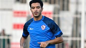 عمر جابر ينتظم في التدريبات الجماعية للزمالك