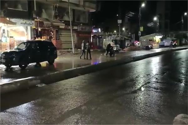 موجه جديدة من الأمطار تضرب المدن الساحلية بالبحيرة