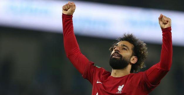 صلاح وجاكبو يقودان هجوم ليفربول أمام برايتون