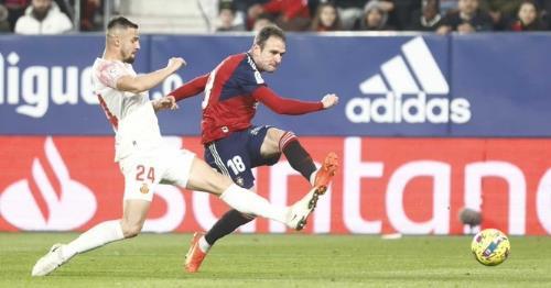 أوساسونا يفوز على ريال مايوركا بهدف نظيف في الدوري الإسباني