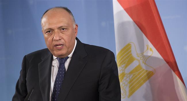 وزير الخارجية يعقد مباحثات مع نظيره الصيني
