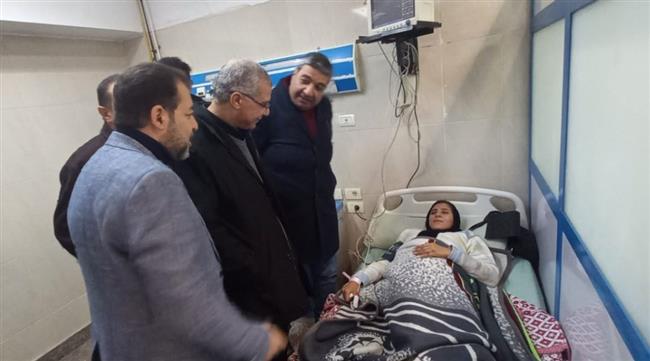 جامعة الزقازيق توضح ملابسات حادث سيارة البوابة الرئيسية 