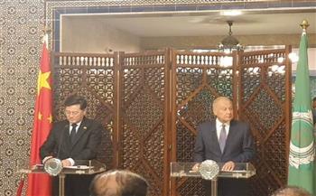   أبوالغيط وتشين جانج يؤكدان التزامهما بتنفيذ مخرجات القمة العربية الصينية الأولى