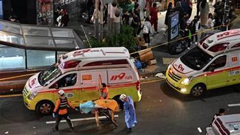 تصادم 40 سيارة بكوريا الجنوبية يسفر عن وفاة شخص بسكتة قلبية