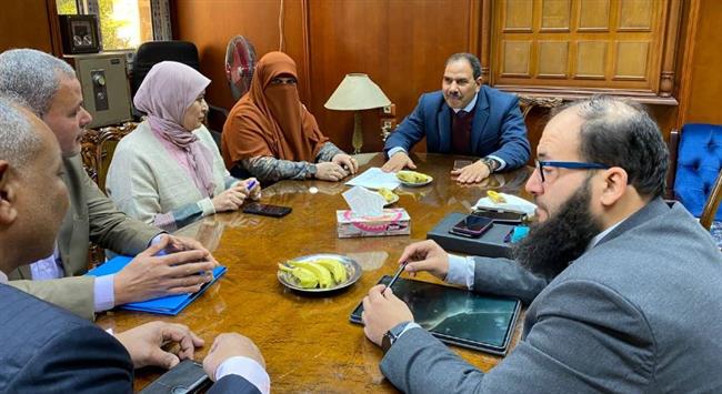 جامعة المنوفية تبحث مجالات الشراكة مع وزارة القوى العاملة بالمحافظة