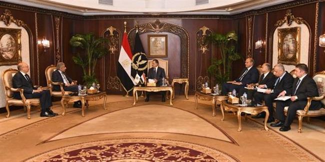 اللواء محمود توفيق يستقبل أمين عام مجلس وزراء الداخلية العرب