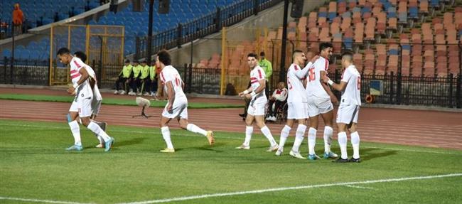 شاهد| فرحة لاعبى الزمالك بهدف حسام عبد المجيد فى شباك بيراميدز 