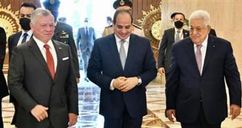 لدعم العلاقات المشتركة.. اجتماعات ثلاثية بين قادة مصر والأردن وفلسطين 