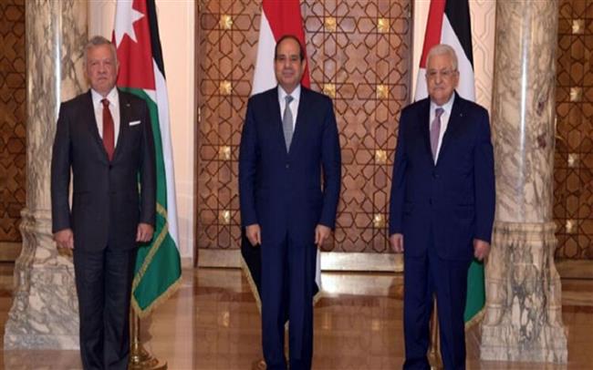 حزب «المصريين»: القمة الثلاثية تعيد إحياء القضية الفلسطينية من جديد