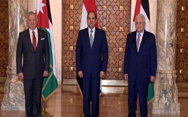 حزب «المصريين»: القمة الثلاثية تعيد إحياء القضية الفلسطينية من جديد