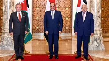   أهمية توقيت القمة الثلاثية بين مصر والأردن وفلسطين