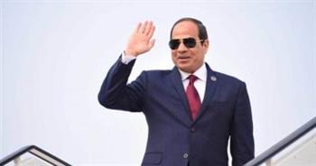 الرئيس السيسى يصل الإمارات للمشاركة فى قمة أبو ظبى