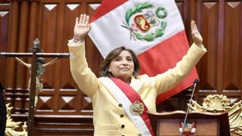   رئيسة بيرو تدعو المتظاهرين المطالبين باستقالتها إلى التحلي بالهدوء
