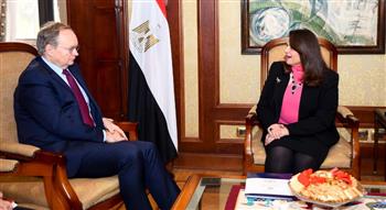   وزيرة الهجرة تستقبل سفير الاتحاد الأوروبي بالقاهرة