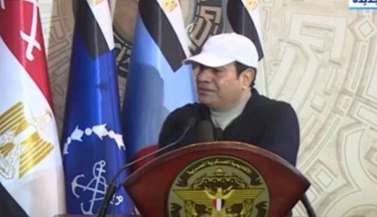 السيسي: القوات المسلحة بالتعاون مع الشرطة حققت نجاحا كبيرا في تأمين الدولة