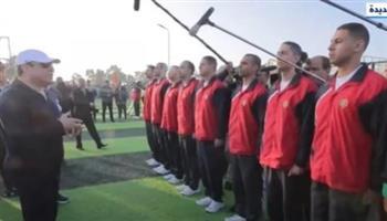 السيسي: الحفاظ على الصحة وممارسة الرياضة أمن قومي.. فيديو