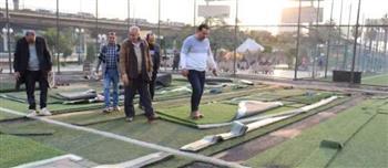 الشباب والرياضة: إنشاء ملاعب بادل تنس وتجديد ملاعب الكرة بالتنمية الشبابية بالجزيرة