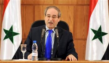   وزير الخارجية السوري: نرفض محاولات النيل من دور الأونروا في دعم الشعب الفلسطيني