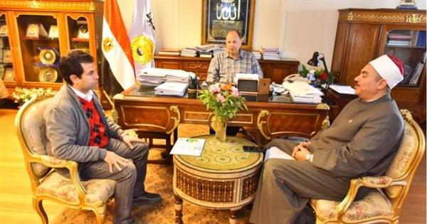 محافظ أسيوط يناقش مع أمين بيت العائلة استئناف جلسات وفعاليات "الحوار الوطني من أجل مصر"