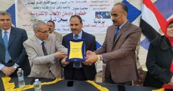 وكيل «تعليم المنوفية» يتفقد امتحانات الصف الثانى الثانوى العام بإدارة الشهداء