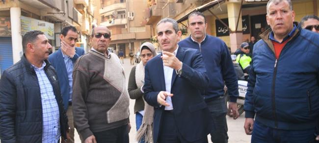 محافظ الغربية يتفقد محيط كنائس طنطا وكفر الزيات وبسيون استعدادا لعيد الميلاد المجيد
