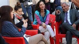  خناقة بين صبرى فواز وشيرين رضا بسبب تصادم سيارة